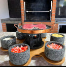 Jogo 9 Peças - Em Pedra Sabão